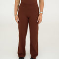 Chestnut V Cut Wide Legs